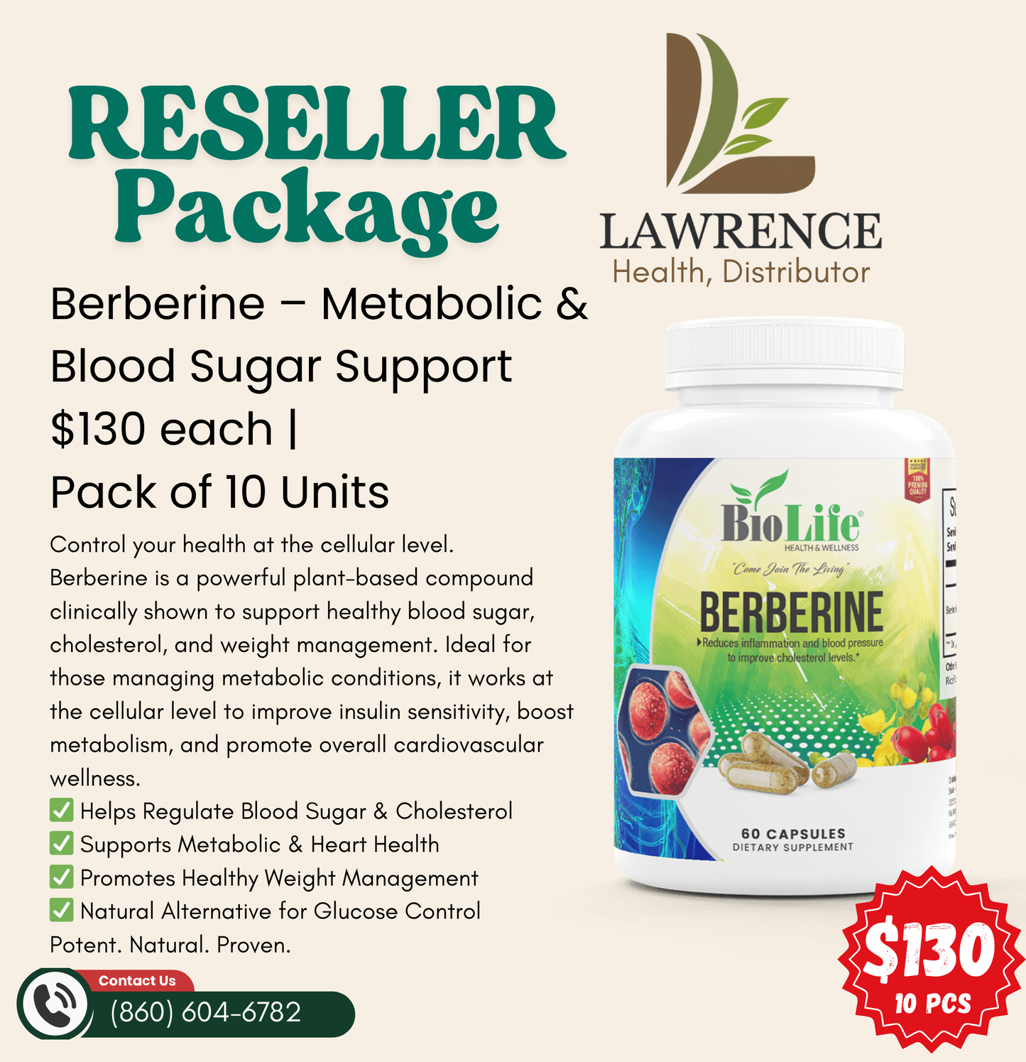 Berberine (Package)