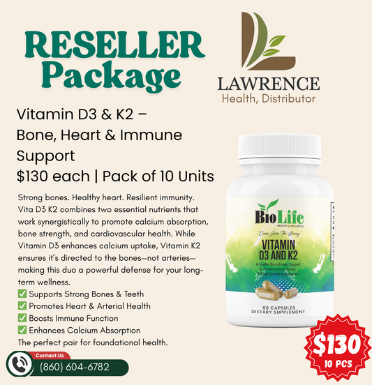 Vitamin D3 K2 (Package)