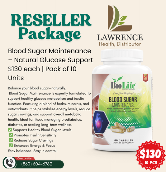 Blood Sugar Maintenance (Package)