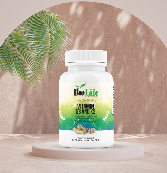 Vitamin D3 and K2